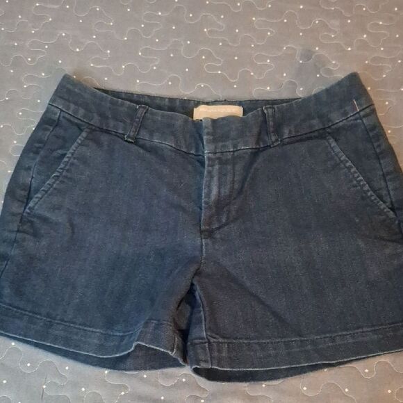 Banana Republic Blue Jean Shorts size 2 - Picture 1 of 5